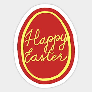 Happy Easter 3 Sticker